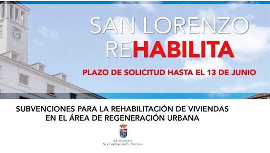 San Lorenzo de El Escorial | Abierto el plazo para solicitar las subvenciones de “San Lorenzo Rehabilita”