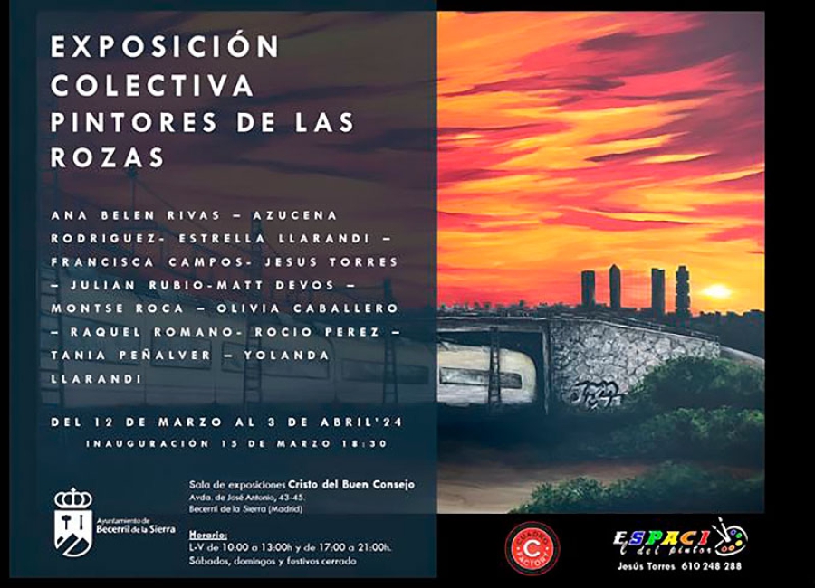 Becerril de la Sierra | Exposición colectiva «Pintores de las Rozas»