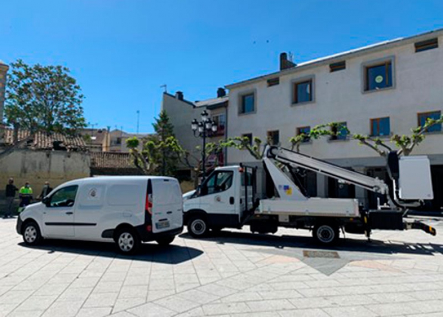 El Escorial | El Ayuntamiento adquiere dos nuevos vehículos con destino al Área de Obras y Servicios