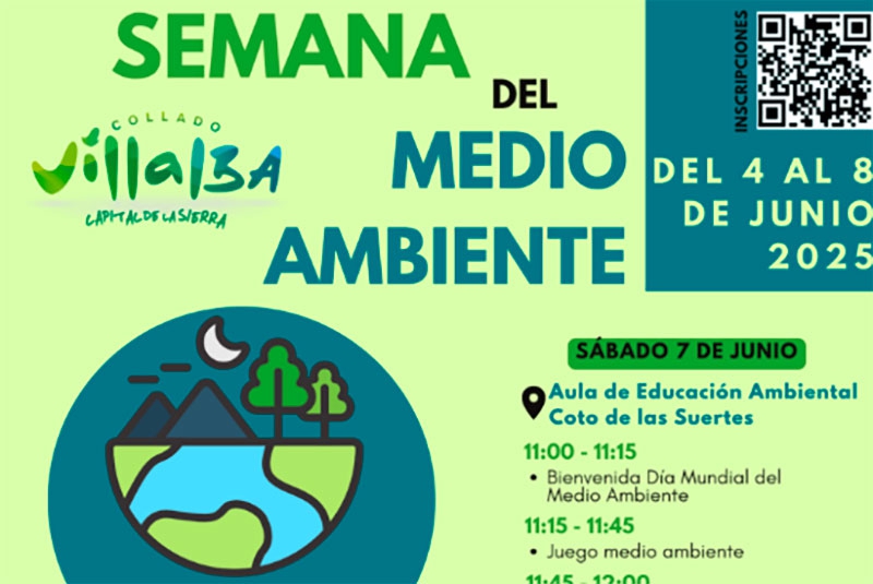 Collado Villalba | El Ayuntamiento celebra la Semana del Medio Ambiente con diversas actividades en las Aulas de Naturaleza