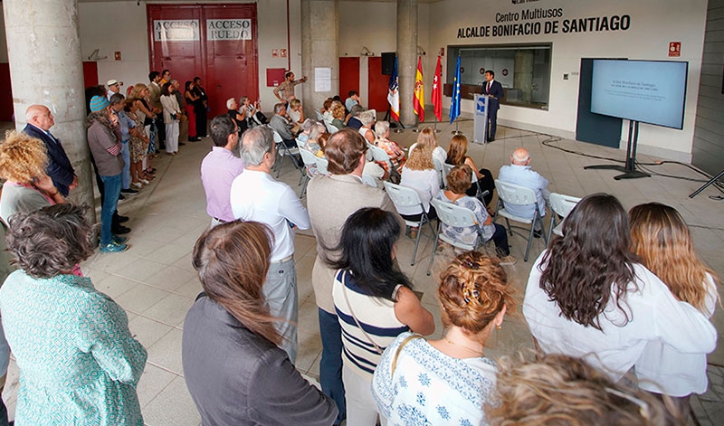 Las Rozas | El Centro Multiusos llevará a partir de ahora el nombre de “Alcalde Bonifacio de Santiago”