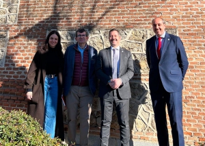 Sevilla la Nueva | El Consejero de Cultura, Turismo y Deportes visita Sevilla la Nueva para impulsar la conservación del Palacio de Baena