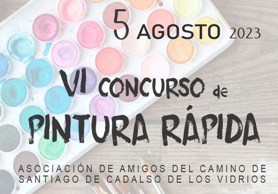 Cadalso de los Vidrios | La Asociación de Amigos del Camino de Santiago de Cadalso de los Vidrios organiza el VI Concurso de Pintura Rápida, el próximo 5 de agosto
