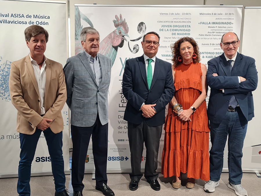Villaviciosa de Odón | El XIX Festival Asisa de Música de Villaviciosa de Odón presenta su XIX edición del 3 al 10 de julio con Estrella Morente como principal artista