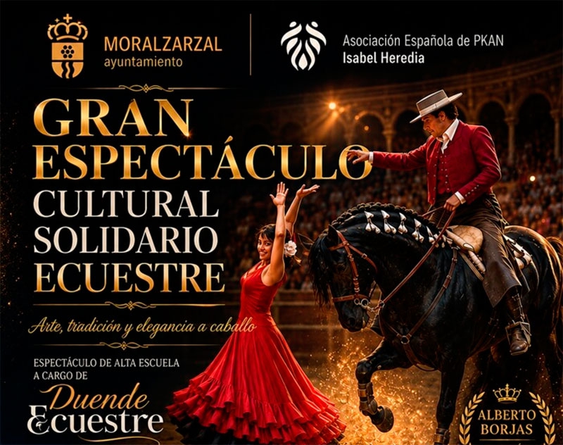 Moralzarzal | Moralzarzal acoge un gran Espectáculo Ecuestre a beneficio de la investigación de la enfermedad rara PKAN