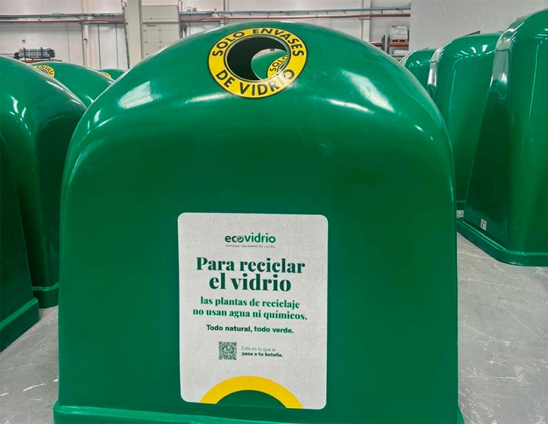 Valdemorillo | Impulso al reciclaje del vidrio con la distribución de medio centenar de contenedores