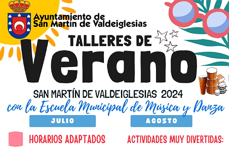 San Martín de Valdeiglesias | El 10 de junio se abren las inscripciones para los Talleres de Verano