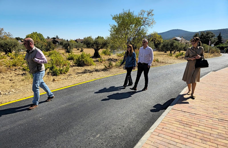 San Martín de Valdeiglesias | Finalizadas las obras del Camino del Molino Quemado y la Calle Aliseda