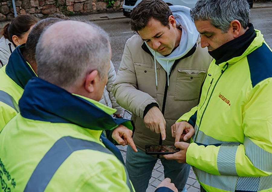 Las Rozas | Trabajos de mejora y soterrado en la calle Martín Iriarte de Las Matas