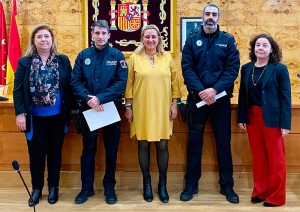 Torrelodones | Toman posesión dos nuevos agentes de policía local de Torrelodones