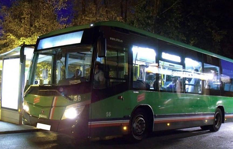 El Álamo | Ya está operativo el nuevo autobús nocturno de la línea N505