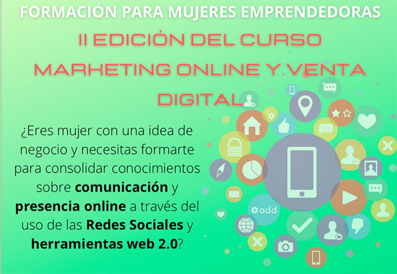 Becerril de la Sierra | II Edición del Curso de Marketing Online y Venta Digital para mujeres emprendedoras gratuito