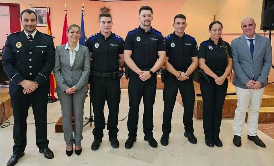 San Martín de Valdeiglesias | Los nuevos policías locales ya han tomado posesión de su cargo