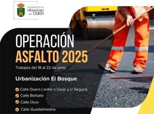 Villaviciosa de Odón | Este miércoles comienza la Operación Asfalto 2025 que afectará a 25 calles de la localidad