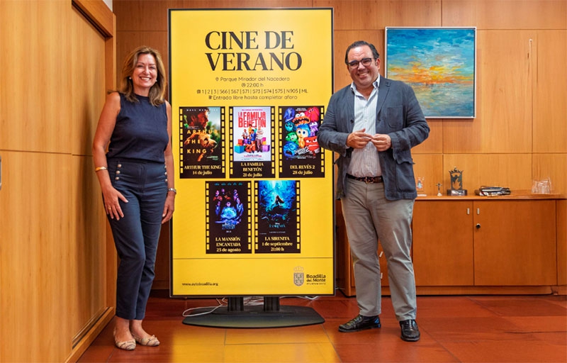 Boadilla del Monte | El Cine de Verano ofrecerá cinco sesiones en el parque Mirador del Nacedero