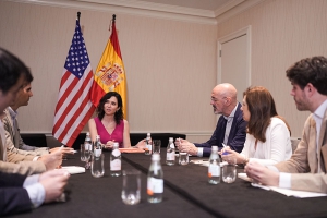 Díaz Ayuso viaja a Miami y Nueva York para situar a Madrid como destino universitario y seguir atrayendo inversión