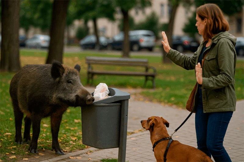 El Boalo, Cerceda, Mataelpino | Medidas para la convivencia con la fauna salvaje: Protocolo de actuación ante la presencia de jabalíes