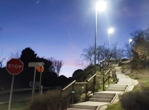 Zarzalejo | Zarzalejo estrena iluminación en un tramo de 1,5 km de la carretera M-533