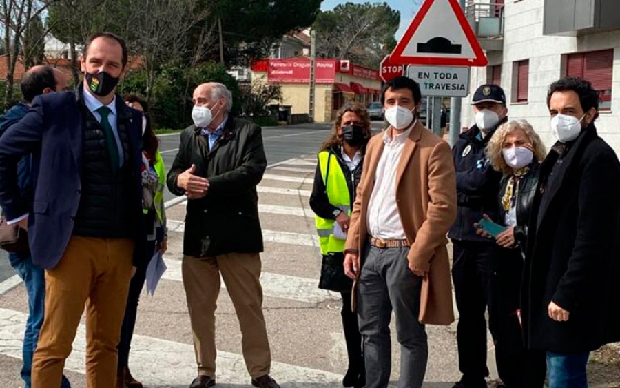 Alpedrete | La directora general de Carreteras de la Comunidad de Madrid visita la localidad