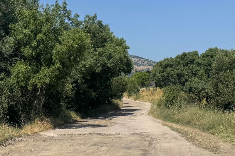 Los Molinos | Comienzan los trabajos de reparación de la carretera de la Virgen del Espino