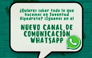 Alpedrete | El área de Juventud de Alpedrete lanza un nuevo canal de WhatsApp “para no perderse ninguna actividad”