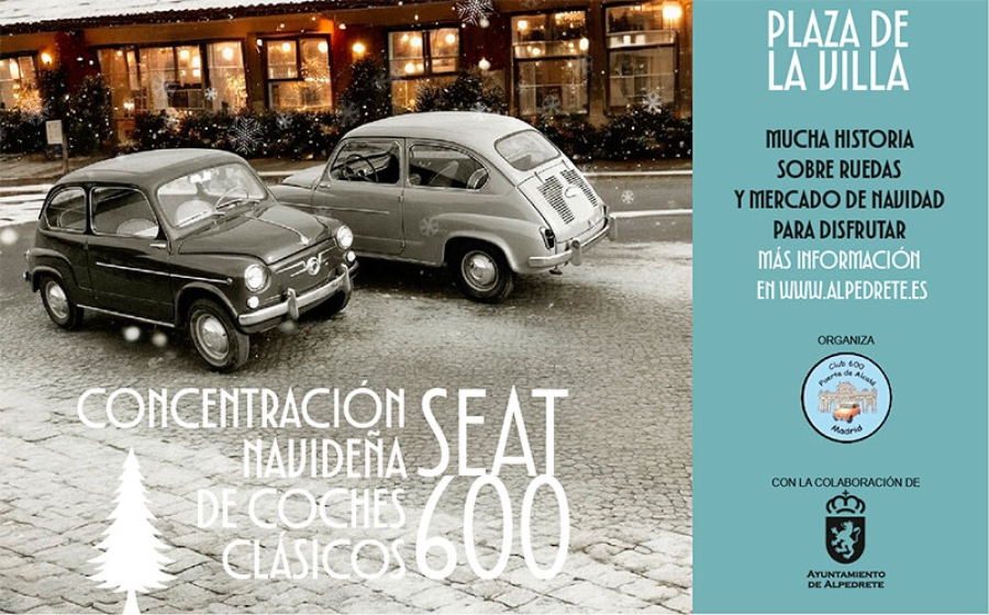 Alpedrete | Concentración navideña de coches clásicos “600”