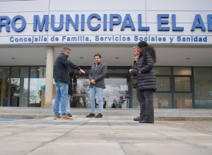 Las Rozas | En marcha las I En marcha los trabajos para mejorar la accesibilidad del Centro Municipal “El Abajón”