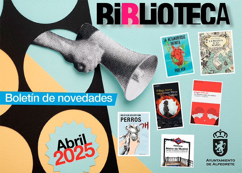 Alpedrete | Boletín de novedades de mayo. Biblioteca municipal