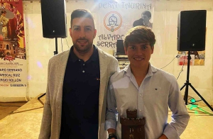 Navas del Rey | El novillero de Navas del Rey, Álvaro Serrano, ganador del trofeo Torreón de Bronce