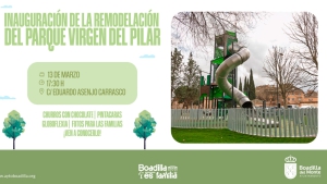 Boadilla del Monte | Inauguración de la remodelación del parque Virgen del Pilar, ubicado en el casco histórico