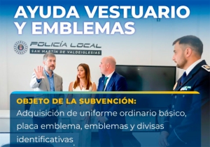 San Martín de Valdeiglesias | Nueva dotación para la Policia Local