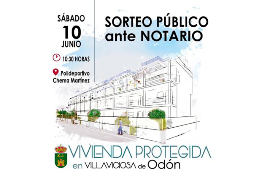 Villaviciosa de Odón | Información de interés sobre el sorteo público ante Notario de las 190 viviendas de Protección Pública