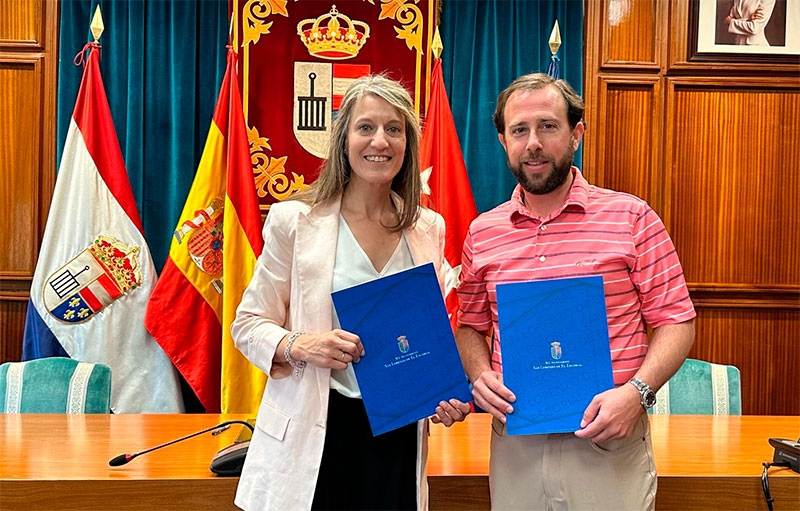 San Lorenzo de El Escorial | El Ayuntamiento firma un convenio con la escuela de golf del RCG La Herrería para impartir clases a niños y adultos