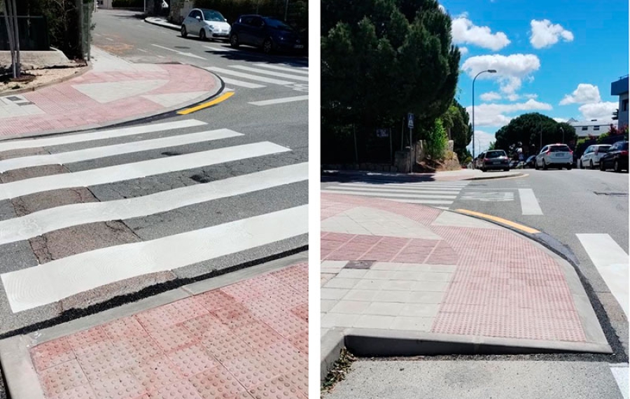 Torrelodones | La concejalía de Urbanismo mejora la accesibilidad peatonal en distintas zonas