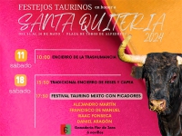 Alpedrete | Festejos taurinos en honor a Santa Quiteria