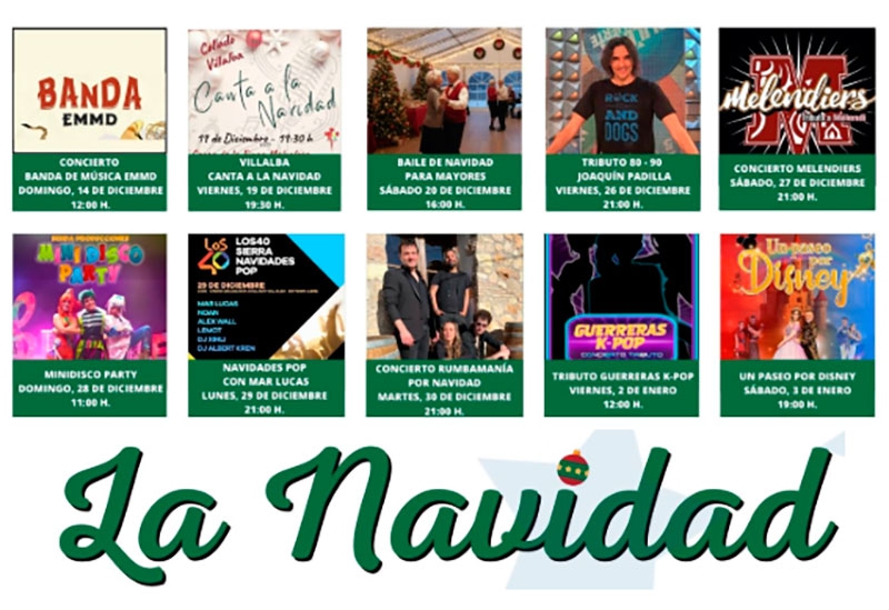 Collado Villalba | Amplia programación de conciertos y propuestas para todos los públicos en la Carpa de la Malvaloca