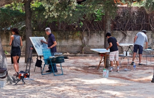 Torrelodones | Un total de 50 artistas concurrieron al XXIV Certamen de pintura rápida Rafael Botí de Torrelodones