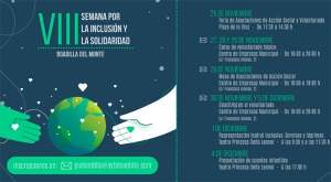 Boadilla del Monte | Boadilla celebrará la VIII Semana por la Inclusión y la Solidaridad del 25 de noviembre al 5 de diciembre