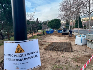 El Escorial | Avanza el Plan Integral de mejora de parques infantiles con las obras en El Tomillar