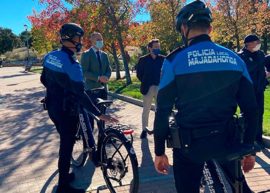 Majadahonda | La Policía Local de Majadahonda patrullará también en bicicletas eléctricas