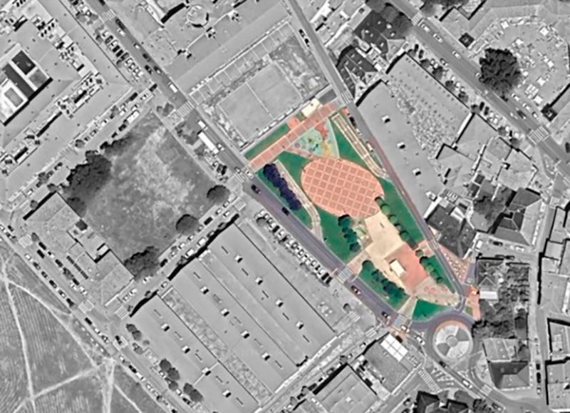 Guadarrama | Avanzan las obras para la restauración ambiental y rehabilitación pasiajística del Parque de la Calleja del Potro