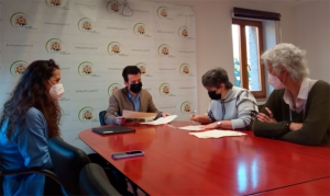 El Escorial | El Ayuntamiento firma un nuevo convenio de colaboración con la Asociación Aulencia