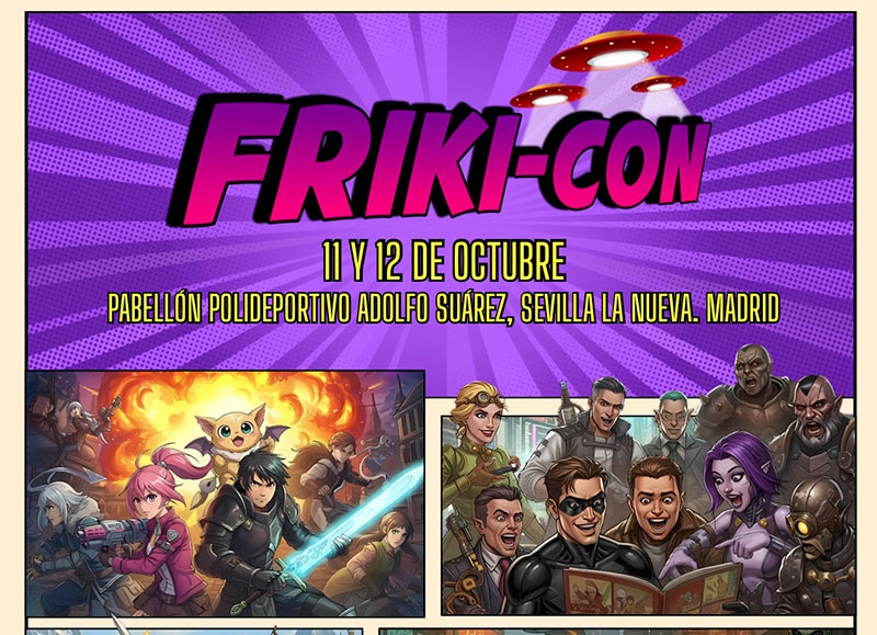 Sevilla la Nueva | Frikicon convierte a Sevilla la Nueva en la capital friki el 11 y 12 de octubre