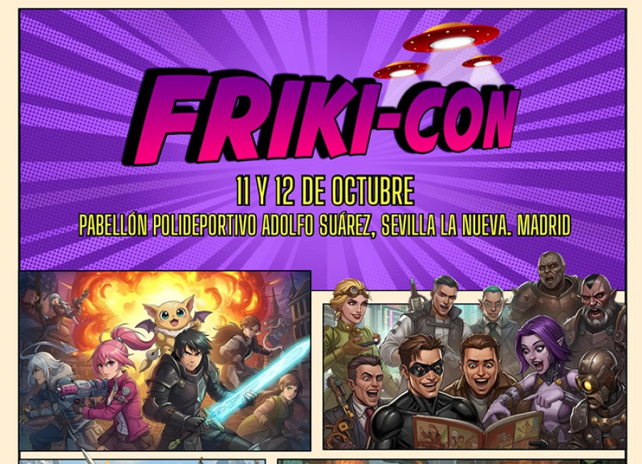 Sevilla la Nueva | Frikicon convierte a Sevilla la Nueva en la capital friki el 11 y 12 de octubre