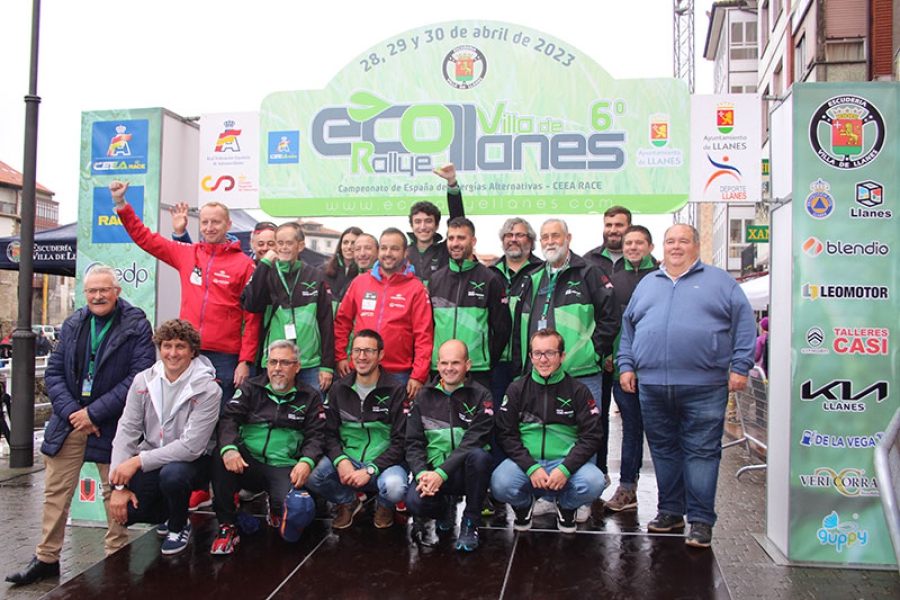 TOYOTA KOBE | La Copa Kobe Motor Eco se consagra en el Eco Rallye Villa de Llanes