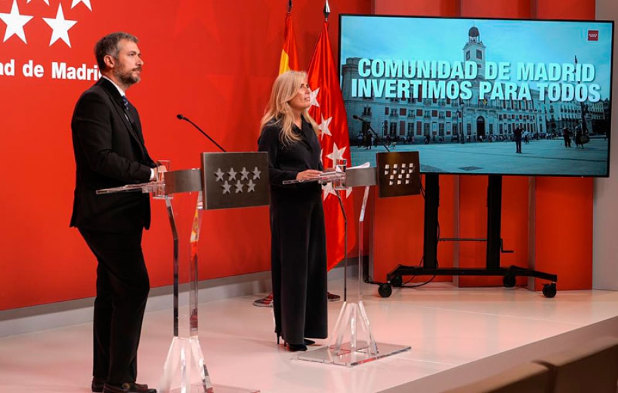 La Comunidad de Madrid aprueba los terceros Presupuestos de la Legislatura que invierten 50 millones diarios en su sanidad y educación públicas