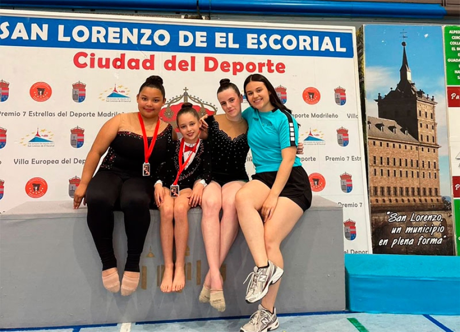 Valdemorillo | La Escuela de Gimnasia Rítmica de Valdemorillo gana sus primeras medallas en la Copa ADS