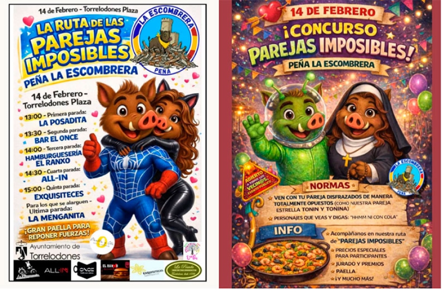 Torrelodones | Celebra Carnaval en Torrelodones con las peñas La Cucaña y La Escombrera