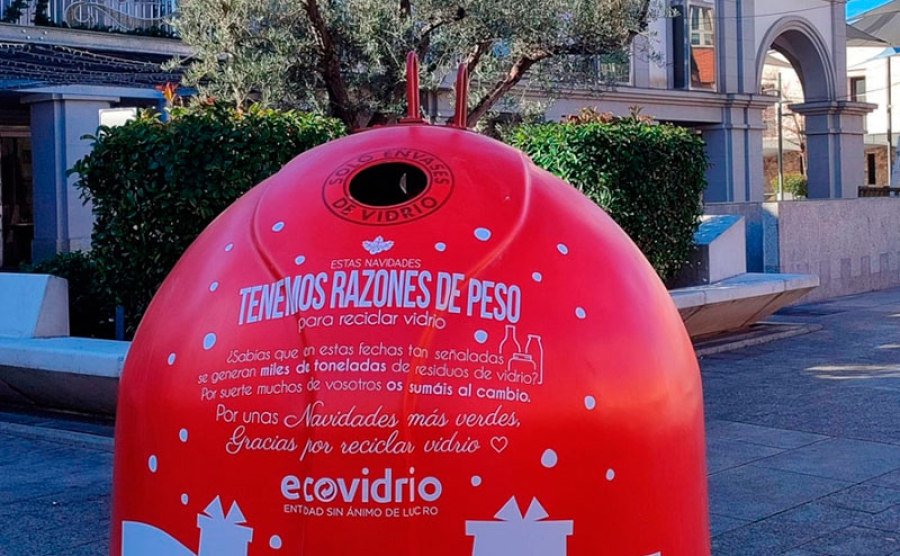 Pozuelo de Alarcón | El Ayuntamiento de Pozuelo y Ecovidrio promueven el reciclaje de envases de vidrio durante las fechas navideñas