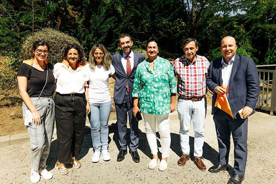 Villa del Prado | El director general de Atención al Mayor y a la Dependencia vistió junto a la alcaldesa la residencia de Villa del Prado